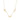 Gold necklace featuring three custom name pendants—Alice, Josh, and Kate—spaced evenly along a delicate gold chain, displayed on a white background.