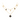 Gold layered necklace with black and white quatrefoil charms and central crystal detail, elegant clover pendant design for women.