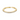 A gold-colored adjustable ring with a crystal centerpiece and small embellishments around the band.