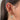 Gold Baby Pink Luxe Heart Huggies Earrings waterproof tarnish-free jewellery - Binky Belle
