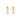 Gold Clover Huggies Earrings waterproof tarnish-free jewellery - Binky Belle