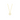 Gold Clover Necklace Necklace waterproof tarnish-free jewellery - Binky Belle