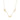Gold Custom 3 Name Necklace personalised waterproof tarnish-free jewellery - Binky Belle