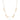 Gold Custom 4 Name Necklace personalised waterproof tarnish-free jewellery - Binky Belle