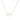 Gold Custom Dainty Pearl Necklace personalised waterproof tarnish-free jewellery - Binky Belle