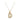 Gold Initial Balloon Necklace Necklace personalised waterproof tarnish-free jewellery - Binky Belle