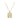 Gold Initial Balloon Necklace Necklace personalised waterproof tarnish-free jewellery - Binky Belle