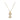 Gold Initial Balloon Necklace Necklace personalised waterproof tarnish-free jewellery - Binky Belle