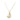 Gold Initial Balloon Necklace Necklace personalised waterproof tarnish-free jewellery - Binky Belle