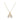 Gold Initial Balloon Necklace Necklace personalised waterproof tarnish-free jewellery - Binky Belle