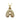 Gold Initial Balloon Necklace Necklace personalised waterproof tarnish-free jewellery - Binky Belle