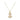 Gold Initial Balloon Necklace Necklace personalised waterproof tarnish-free jewellery - Binky Belle