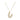 Gold Initial Balloon Necklace Necklace personalised waterproof tarnish-free jewellery - Binky Belle