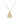 Gold Initial Balloon Necklace Necklace personalised waterproof tarnish-free jewellery - Binky Belle