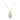 Gold Initial Balloon Necklace Necklace personalised waterproof tarnish-free jewellery - Binky Belle