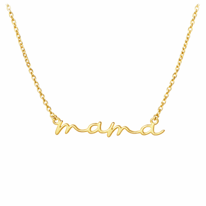 Gold Mama Necklace Necklace waterproof tarnish-free jewellery - Binky Belle