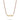 Gold Pink Icy Custom Name Necklace personalised waterproof tarnish-free jewellery - Binky Belle