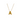 Gold Plain Balloon Necklace Necklace personalised waterproof tarnish-free jewellery - Binky Belle