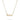 Gold Textured Custom Name Necklace personalised waterproof tarnish-free jewellery - Binky Belle