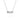 A silver-plated custom necklace with a balloon-style letter pendant, spelling out the name 'Katie'.