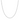 Elegant diamond necklace with evenly spaced small diamonds, forming a gentle curve against a white background, conveying luxury and simplicity.