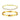 Two gold bracelets on a white background; the top bracelet is slim, adorned with a row of clear gemstones, and the bottom is wider, with evenly spaced gems.