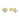 A pair of gold-colored metal flower-shaped stud earrings with small crystal embellishments.