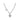 Silver chain necklace with a heart-shaped pendant engraved with "Forever Love, New York, 925." Features a toggle clasp on a white background.
