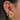Thick Starry Gold Hoops Earrings waterproof tarnish-free jewellery - Binky Belle