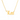 A gold necklace featuring the zodiac sign "Leo" written in an Old English-style font, with the pendant attached to a fine gold chain on each side, displayed against a white background.