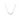 Silver Dainty Pearl Necklace