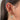 Silver Butterfly Long Chain Studs Earrings waterproof tarnish-free jewellery - Binky Belle
