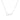 Silver Custom Dainty Pearl Necklace personalised waterproof tarnish-free jewellery - Binky Belle