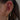 Silver Double Chain Studs Earrings waterproof tarnish-free jewellery - Binky Belle