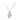 Silver Initial Balloon Necklace Necklace personalised waterproof tarnish-free jewellery - Binky Belle