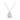 Silver Initial Balloon Necklace Necklace personalised waterproof tarnish-free jewellery - Binky Belle