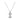 Silver Initial Balloon Necklace Necklace personalised waterproof tarnish-free jewellery - Binky Belle