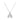 Silver Initial Balloon Necklace Necklace personalised waterproof tarnish-free jewellery - Binky Belle