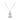 Silver Initial Balloon Necklace Necklace personalised waterproof tarnish-free jewellery - Binky Belle