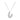 Silver Initial Balloon Necklace Necklace personalised waterproof tarnish-free jewellery - Binky Belle