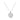 Silver Initial Balloon Necklace Necklace personalised waterproof tarnish-free jewellery - Binky Belle