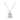 Silver Initial Balloon Necklace Necklace personalised waterproof tarnish-free jewellery - Binky Belle
