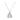Silver Initial Balloon Necklace Necklace personalised waterproof tarnish-free jewellery - Binky Belle