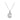 Silver Initial Balloon Necklace Necklace personalised waterproof tarnish-free jewellery - Binky Belle