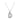 Silver Initial Balloon Necklace Necklace personalised waterproof tarnish-free jewellery - Binky Belle