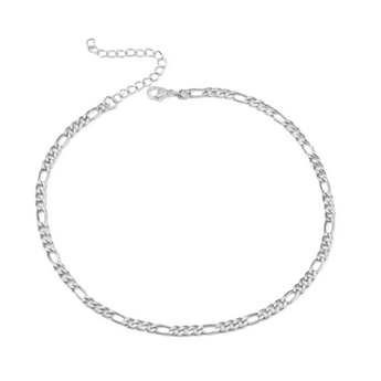 Silver Ledelle Links Necklace Necklace waterproof tarnish-free jewellery - Binky Belle