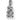 Silver Sleek Gummy Bear Charm Charm waterproof tarnish-free jewellery - Binky Belle