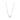Silver Small Initial Heart Necklace Necklace waterproof tarnish-free jewellery - Binky Belle