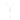 Silver necklace with round pendants on a white background