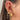 Thick Starry Silver Hoops Earrings waterproof tarnish-free jewellery - Binky Belle